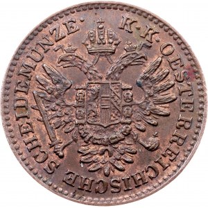 Franz Joseph I., 1/4 Kreuzer 1851, A, Vienna