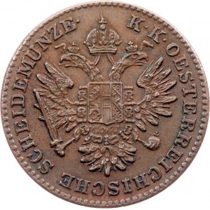Franz Joseph I., 1/4 Kreuzer 1851, A, Vienna