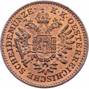 Franz Joseph I., 1/4 Kreuzer 1851, A, Vienna