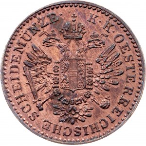 Franz Joseph I., 1/4 Kreuzer 1851, A, Vienna