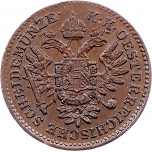 Franz Joseph I., 1/4 Kreuzer 1851, B, Kremnitz