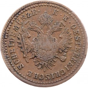 Franz Joseph I., 1 Kreuzer 1851, G, Günzburg