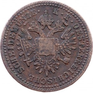 Franz Joseph I., 1 Kreuzer 1851, E, Karlsburg