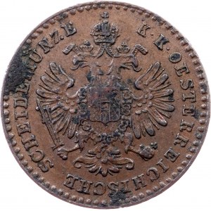 Franz Joseph I., 5/10 Kreuzer 1858, M, Milan