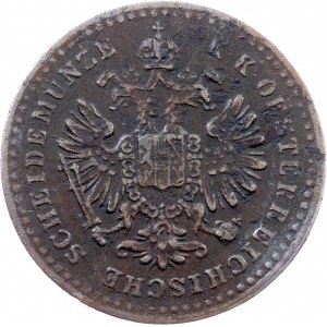 Franz Joseph I., 5/10 Kreuzer 1863, B, Kremnitz