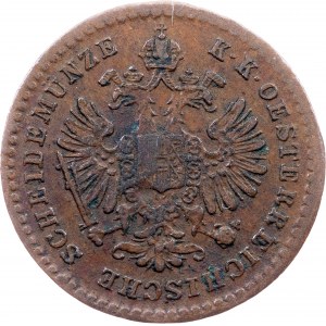 Franz Joseph I., 5/10 Kreuzer 1864, A, Vienna