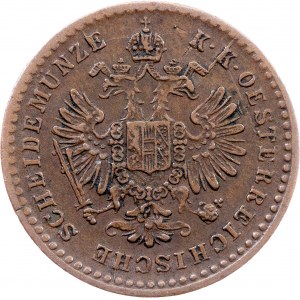 Franz Joseph I., 5/10 Kreuzer 1865, A, Vienna