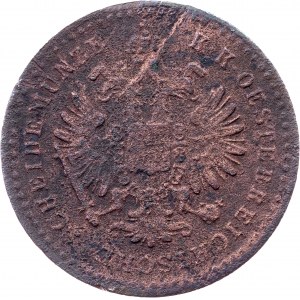 Franz Joseph I., 5/10 Kreuzer 1865, B, Kremnitz