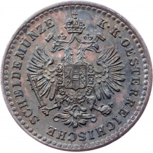 Franz Joseph I., 5/10 Kreuzer 1881, Vienna