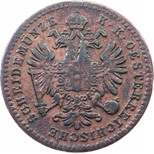 Franz Joseph I., 1 Kreuzer 1858, A, Vienna