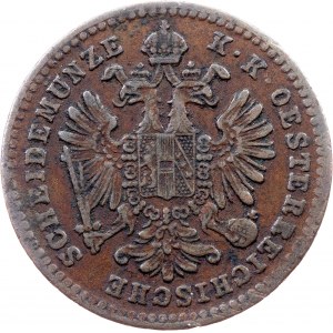 Franz Joseph I., 1 Kreuzer 1858, V, Venedig
