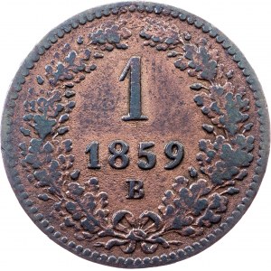 Franz Joseph I., 1 Kreuzer 1859, B, Kremnitz
