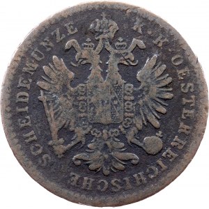 Franz Joseph I., 1 Kreuzer 1859, V, Venice