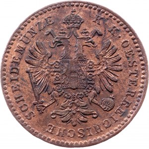 Franz Joseph I., 1 Kreuzer 1860, B, Kremnitz