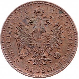 Franz Joseph I., 1 Kreuzer 1861, B, Kremnitz