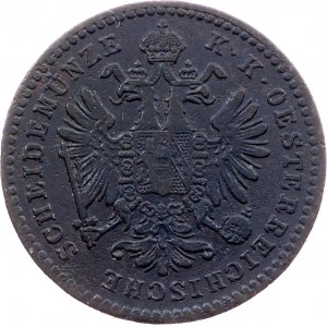 Franz Joseph I., 1 Kreuzer 1860, V, Venice