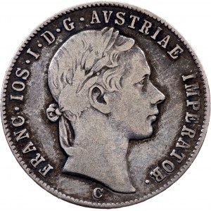 Franz Joseph I., 20 Kreuzer 1853, C