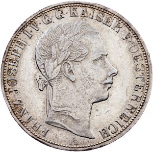 Franz Joseph I., 1 Vereinsthaler 1858, A, Vienna
