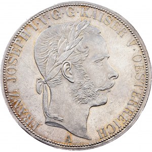 Franz Joseph I., 2 Vereinsthaler 1866, A, Vienna