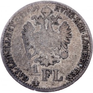 Franz Joseph I., 1/4 Gulden 1859, M, Milan