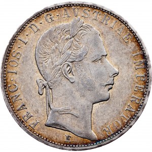 Franz Joseph I., 1 Gulden 1858, E, Karlsburg