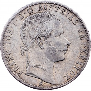 Franz Joseph I., 1 Gulden 1858, E, Karlsburg