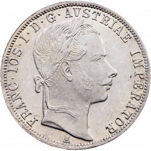 Franz Joseph I., 1 Gulden 1861, A, Vienna