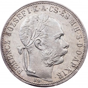 Franz Joseph I., 1 Forint 1884, KB, Kremnitz