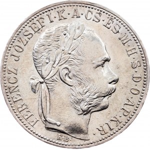 Franz Joseph I., 1 Forint 1885, KB, Kremnitz