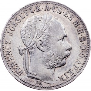 Franz Joseph I., 1 Forint 1887, KB, Kremnitz