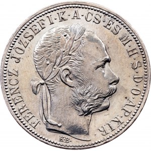 Franz Joseph I., 1 Forint 1889, KB, Kremnitz