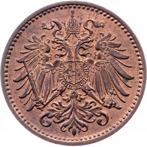 Franz Joseph I., 1 Heller 1900, Vienna