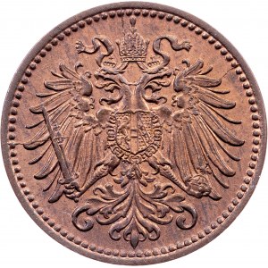 Franz Joseph I., 1 Heller 1902, Vienna