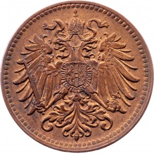 Franz Joseph I., 1 Heller 1910, Vienna