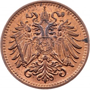 Franz Joseph I., 1 Heller 1912, Vienna