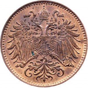 Franz Joseph I., 2 Heller 1893, Vienna