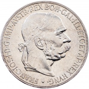 Franz Joseph I., 5 Kronen 1907, Vienna