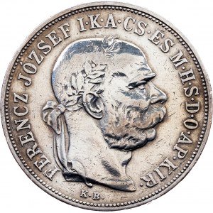Franz Joseph I., 5 Korona 1900, KB, Kremnitz