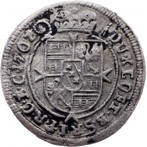 Charles III. Joseph of Lorraine, 1 Kreuzer 1702, Kremsier