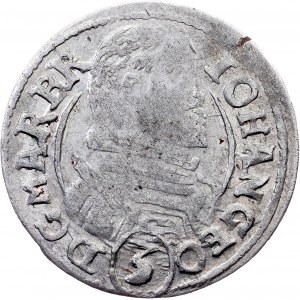 Silesia, Duchy of Jägerndorf, 3 Kreuzer 1619