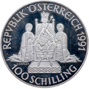 Austria, 100 Schilling 1991, Vienna