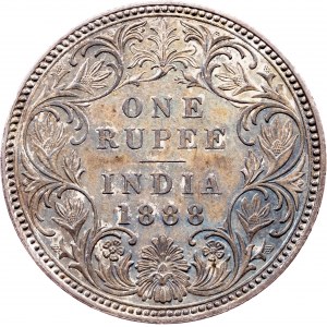 British India, 1 Rupee 1888, Bombay