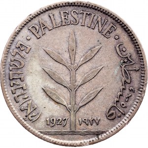 British Palestine, 100 Mils 1927, London