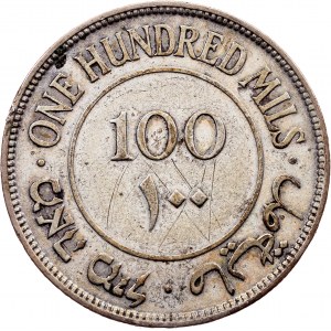 British Palestine, 100 Mils 1927, London