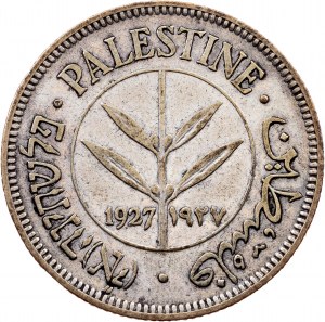 British Palestine, 50 Mils 1927, London