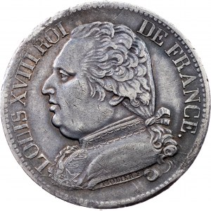 France, 5 Francs 1815, Toulouse
