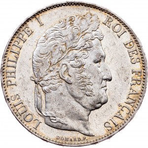 France, 5 Francs 1847, Paris