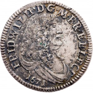 Germany, 1/3 Thaler 1671, IL