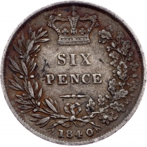 Great Britain, 6 Pence 1840, London