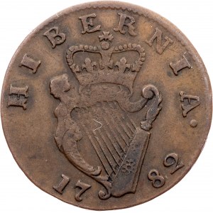 Ireland, 1/2 Penny 1782, London